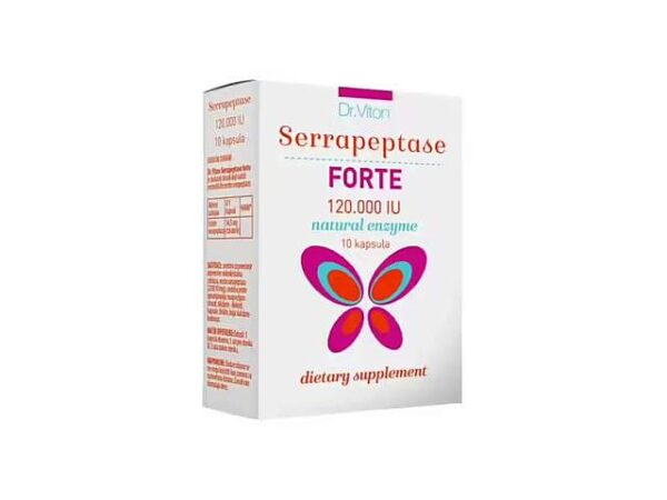 Enzyme Serrapeptase 120000ij zdravlje lek apotaka