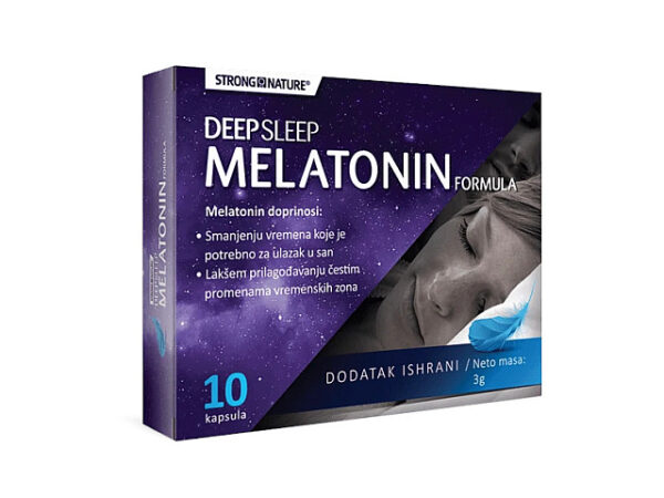 Strong Nature Deep Sleep Melatonin 10cps zdravlje lek apotaka