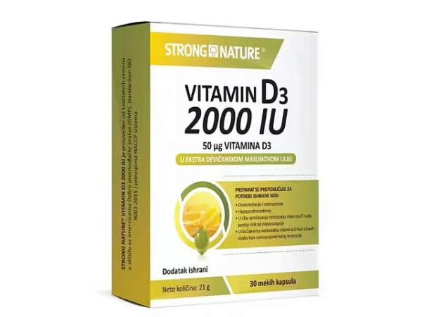 Strong Vitamin D3 2000ij zdravlje lek apotaka